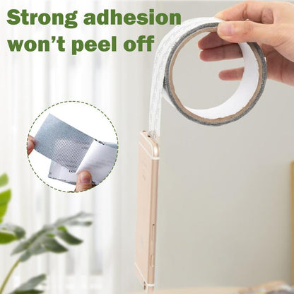 🔥Best Seller🔥MCOIKY®Anti-Bug Window Screen Repair Tape, Strong Adhesive Fiberglass Mesh Strip, Durable Patch to Keep Mosquitoes Out (2inch x 157.5inch)