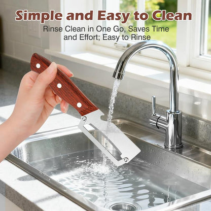 🔥MCOIKY®Effortless Premium 2-in-1 Fruit & Veggie Peeler with Bottle Opener - Ultra-Sharp Stainless Steel & Ergonomic Non-Slip Grip